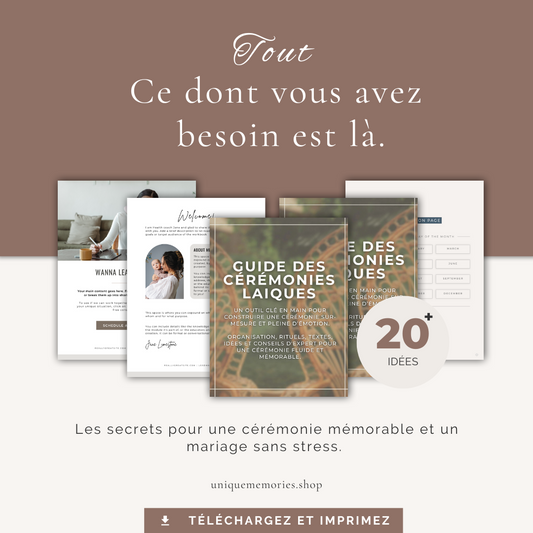 Guide de Cérémonie Laïque Clé en Main