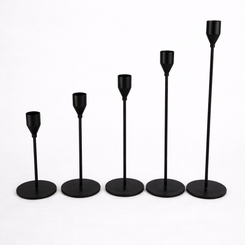 Bougeoirs Chandelles noires