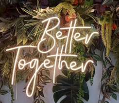 Better Together neon sign